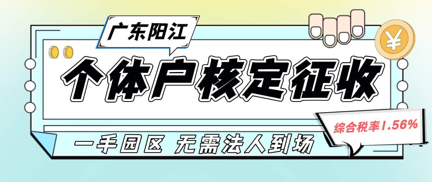 2024年广东阳江个体户核定征收怎么核定（ 个体户定征收政策 ）