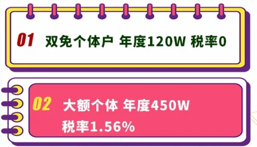 2024广东河源个体户核定征收开票额度是多少？