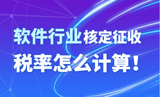 2024北京昌平软件行业核定征收率怎么计算的？