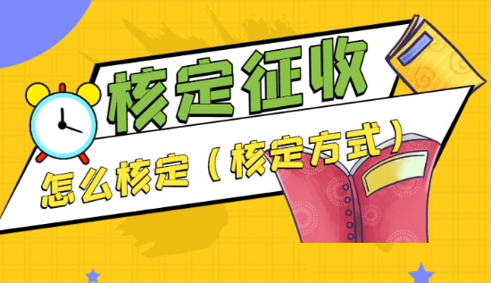 2024南京核定征收怎么核定？