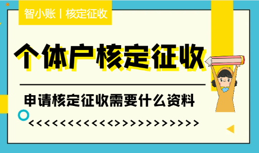 个体户申请核定征收需要什么资料？（申请核定征收流程）