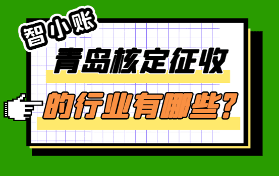 青岛核定征收的行业有哪些？（适用场景和情况）