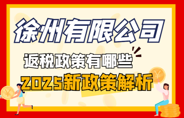 徐州有限公司返税政策有哪些？2025新政策案例解析！