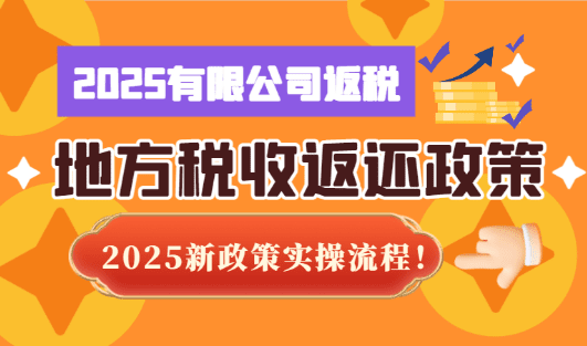 地方税收返还政策2025新政策！